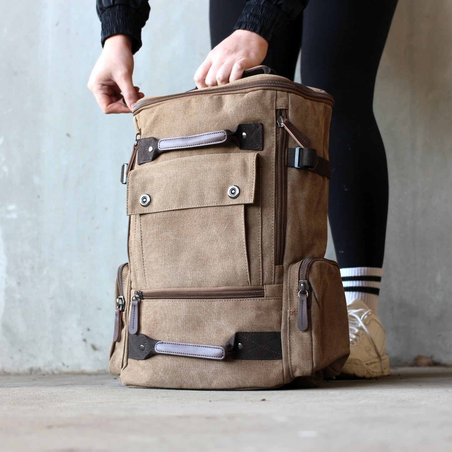 Highlands Backpack - Cocoa Brown