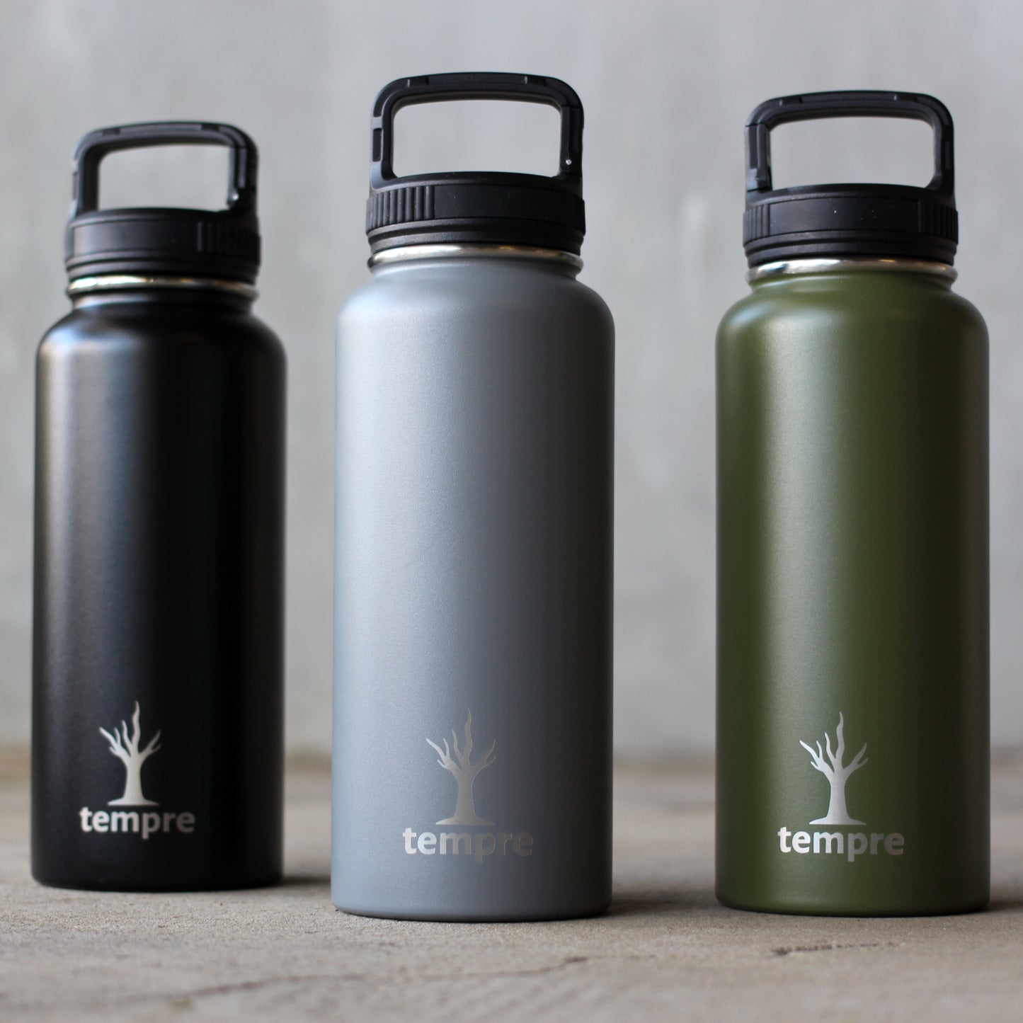 Insulated Altitude Bottle (1L) Dark Green