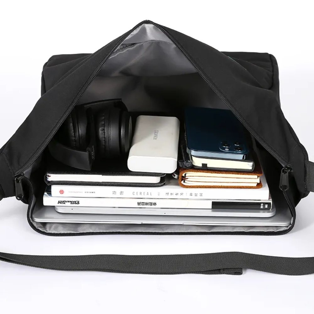 Canvas Weekender Carry Bag (BLACK)