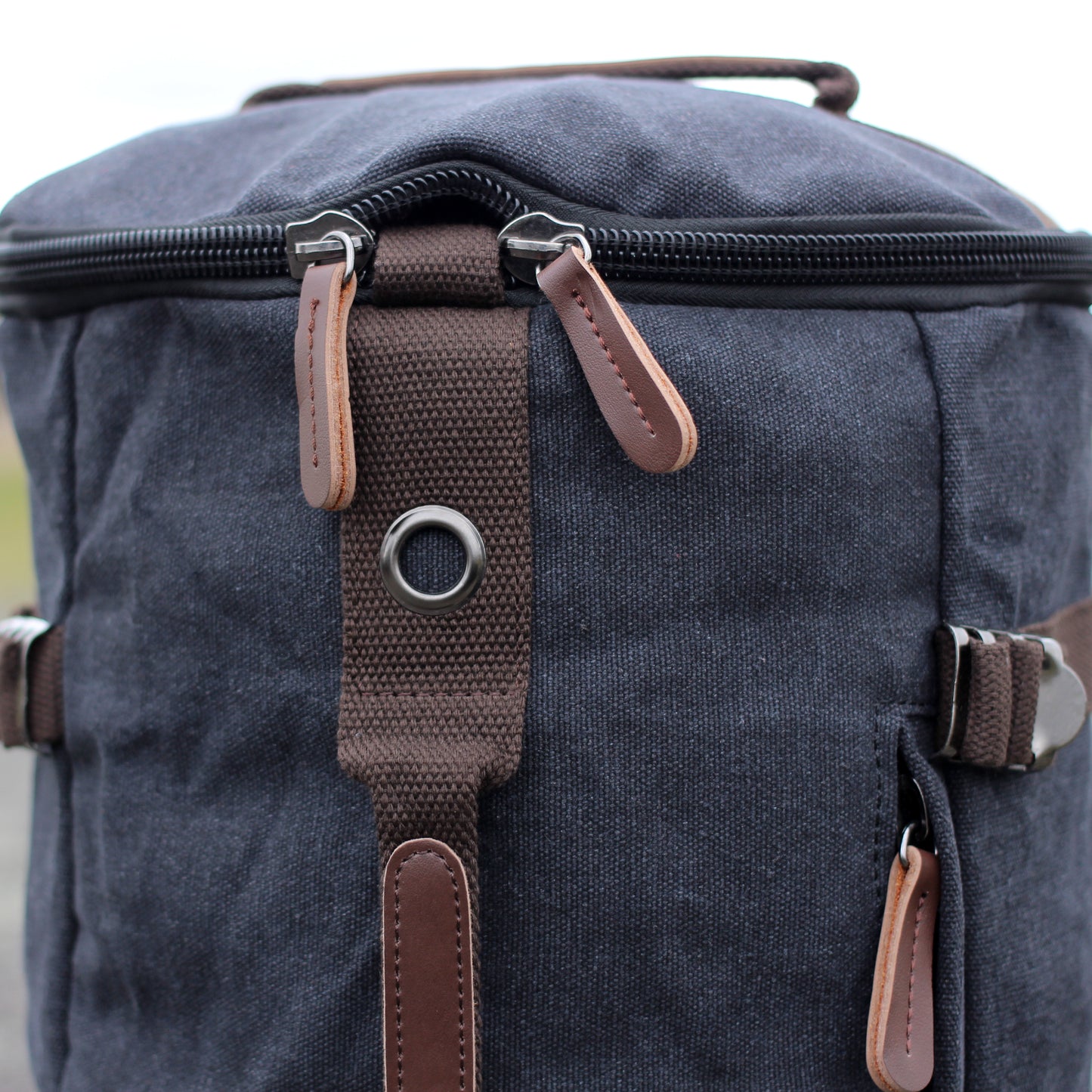Canvas Hike Duffle - Cocoa Brown